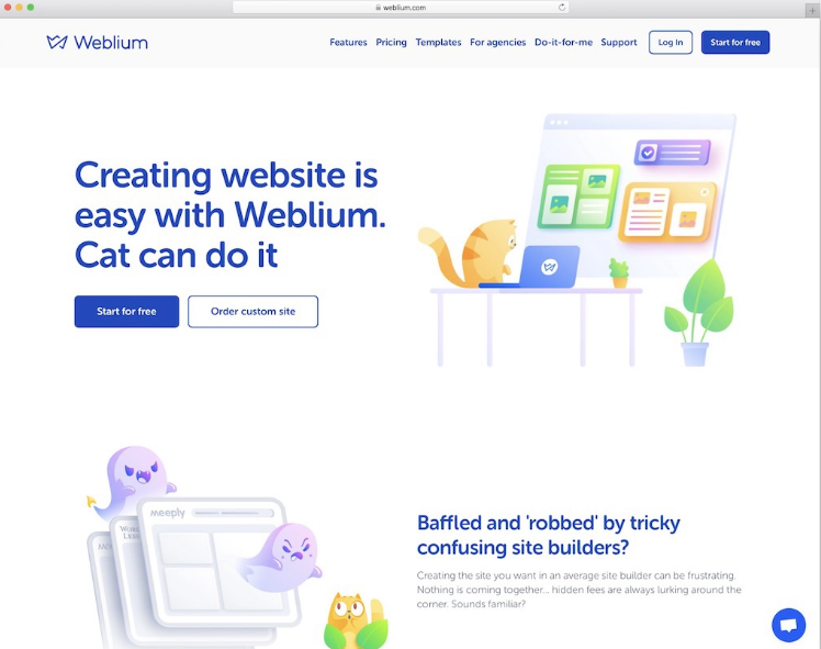 Weblium Website Builder