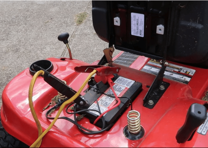 How to charge a lawn mower battery without a charger