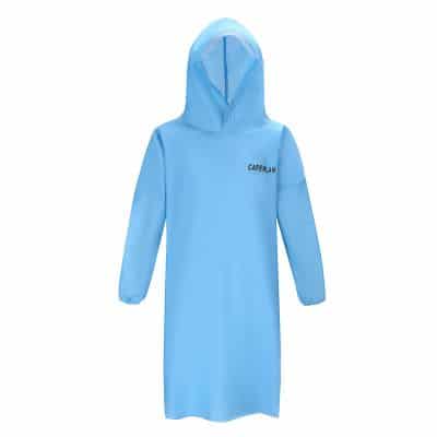 Best Children's Raincoat Decathlon Caperlan Poncho Blue Pockets Cn Jr. Children's