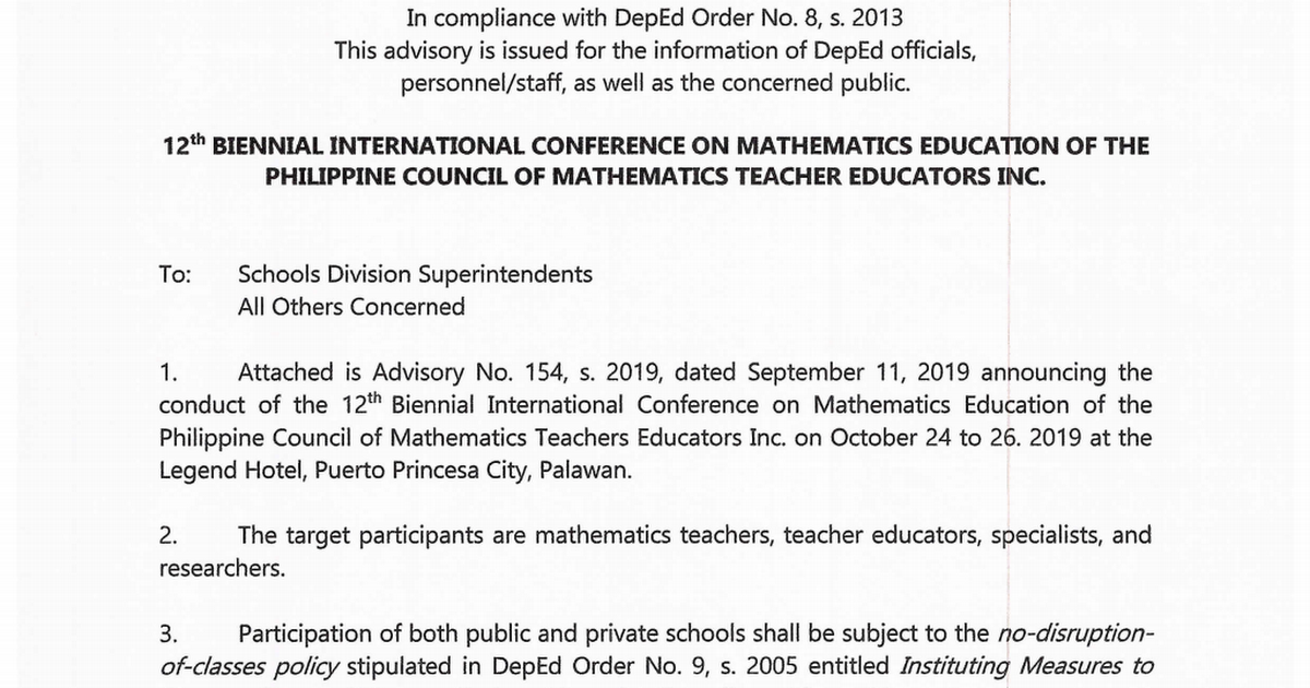 thesis title in mathematics education in the philippines pdf