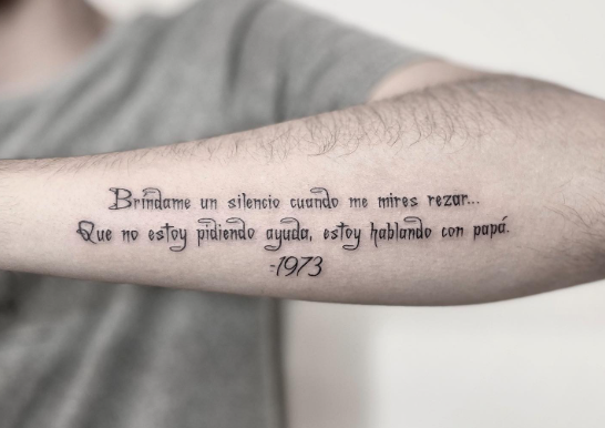 tattoos for men on ribs quotes