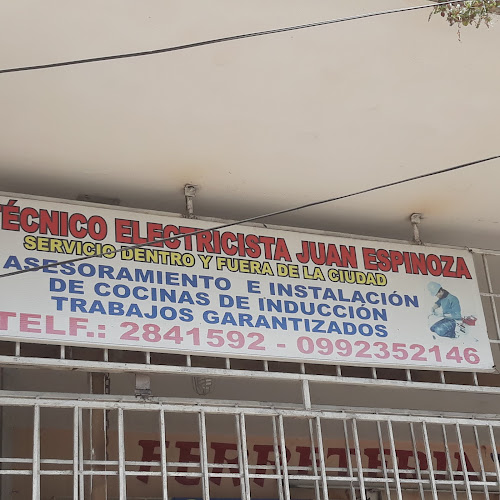 Opiniones de Electricista Juan Espinosa en Guayaquil - Electricista