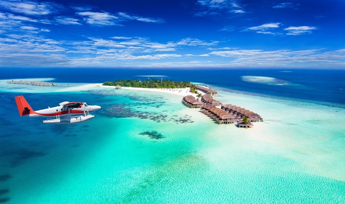 Tour du lịch Maldives - Toàn cảnh Maldives bằng phi cơ sẽ là trải nghiệm khó quên cho du khách