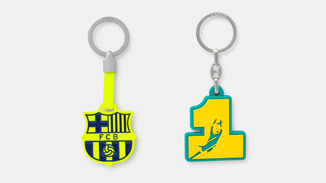 fc barcelona ter stegen keyring corporate giftware