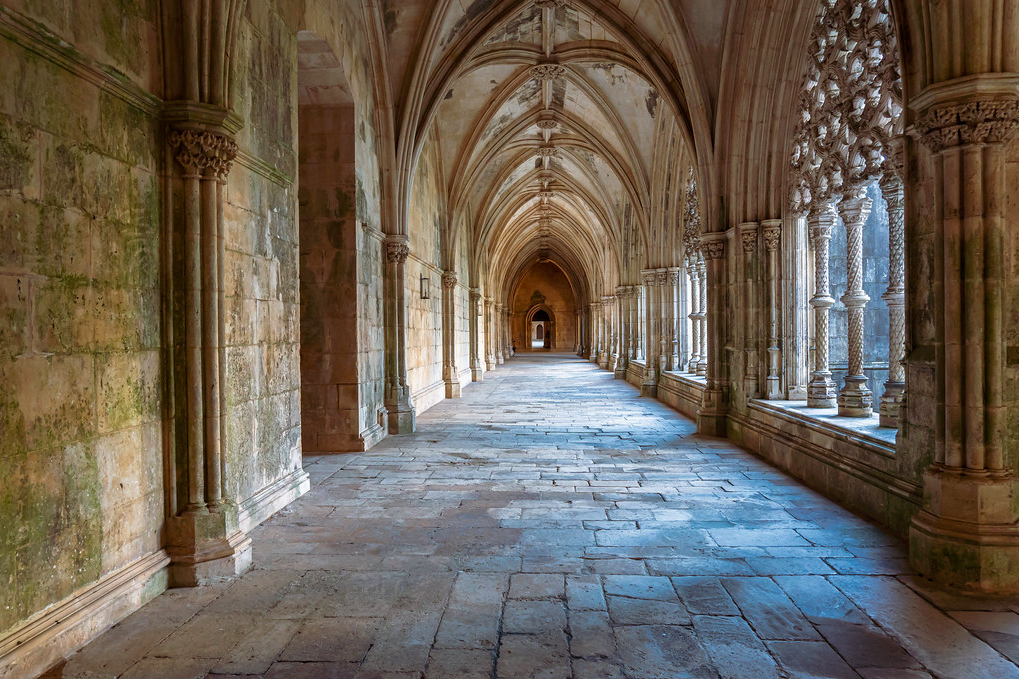 Hallways in the Dominican Monastery
