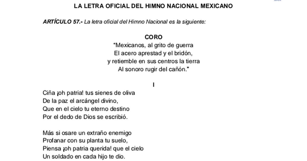 Letra Oficial del Himno Nacional Mexicano.pdf - Google Drive