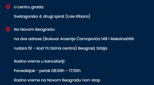 primer lokacija sudski prevodilac 