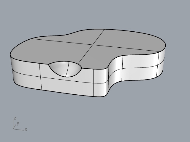 using boolean difference to split a 3D object