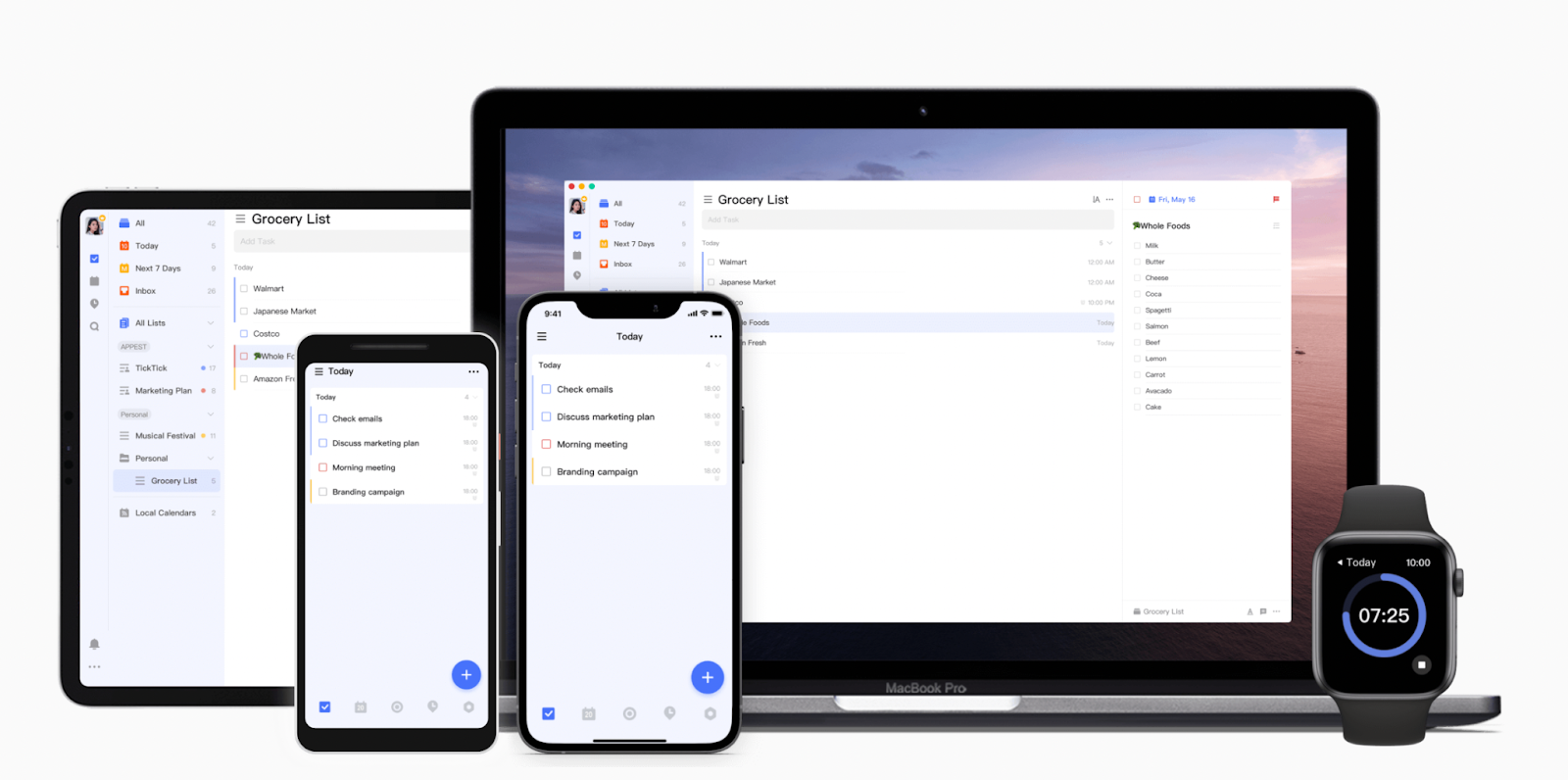 ticktick gtd app
