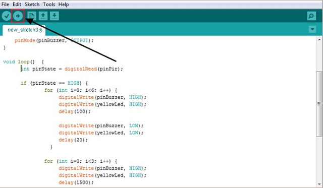 Tutorial Upload Program IDE Arduino