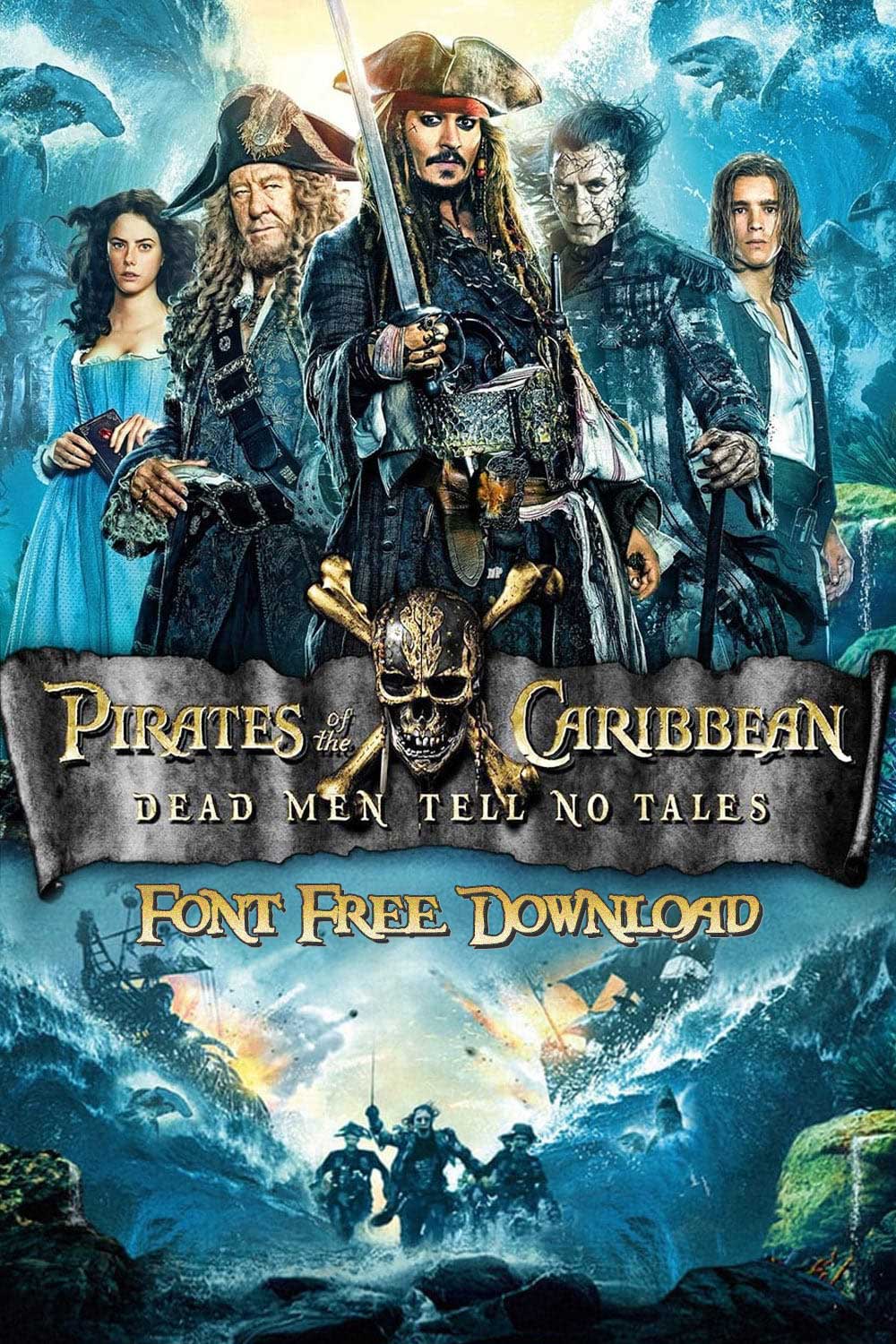 Pirates of Caribbean Font