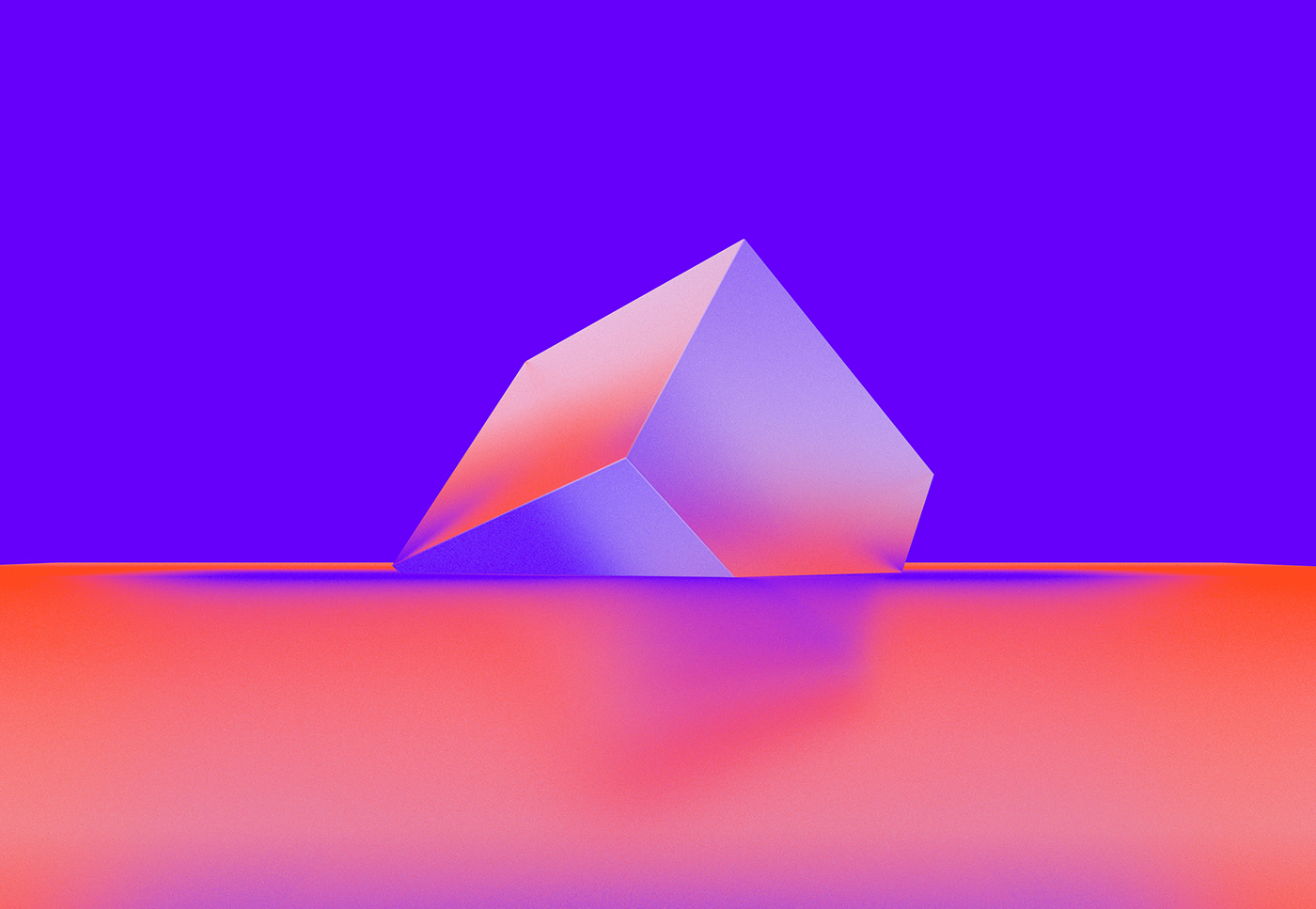 balance crypto crystal geometric glass gradient nft noise