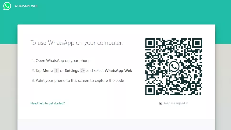 whatsapp QR code