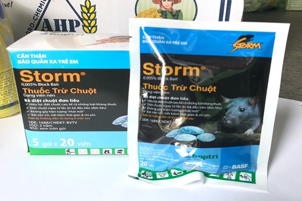 Thuốc diệt chuột Storm siêu hiệu quả