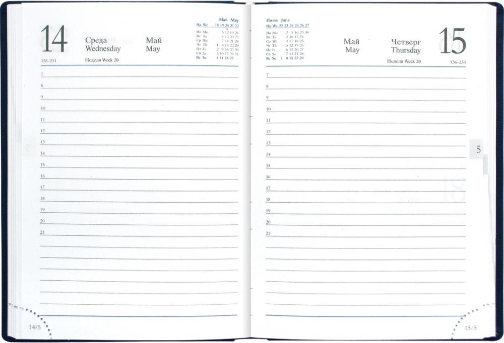 Стандартний датований щоденник для роботи