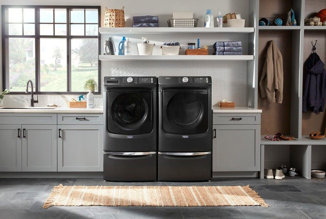 matching washer and dryer side by side