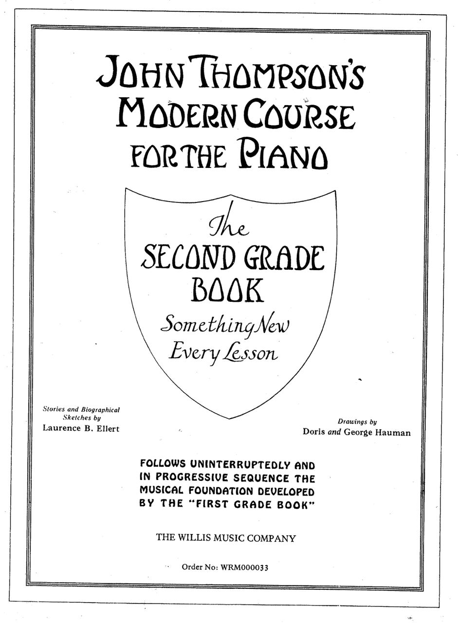 دانلود کتاب چهارم (گرید دوم) آموزش مدرن پیانو جان تامسون