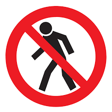 Image result for don't walk clipart