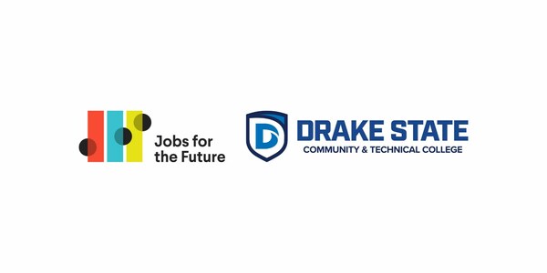 JFF logo and Drake State logo