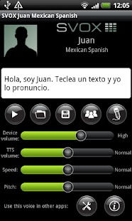 SVOX Mex. Spanish Juan Voice apk Review