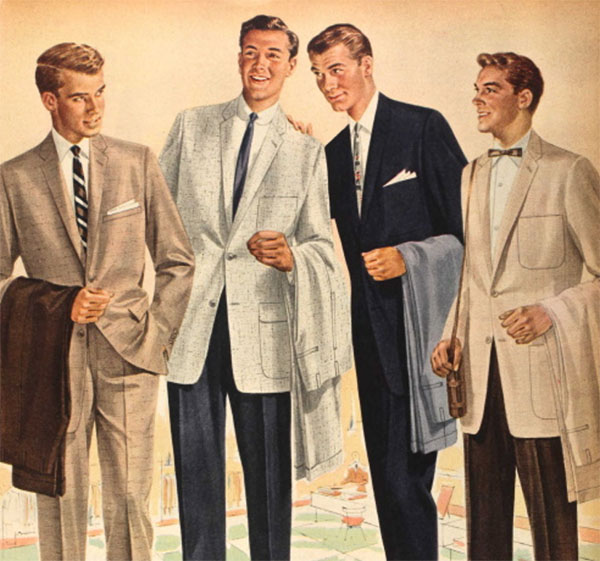 Sport coat cho nam giới thập niên 50