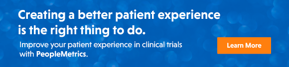 Creating a better patient experience is the right thing to do. Improve your patient experience in clinical trials with PeopleMetrics.