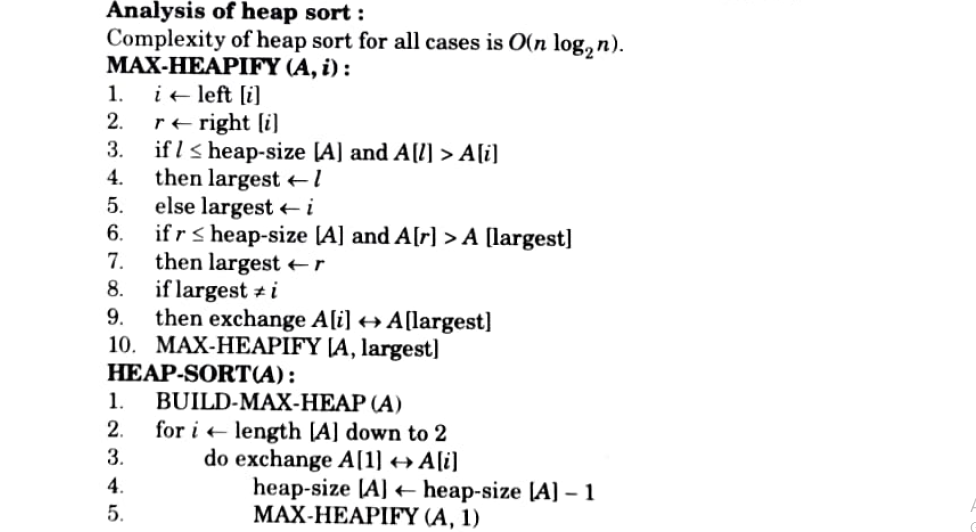 Heap Sort in data structures