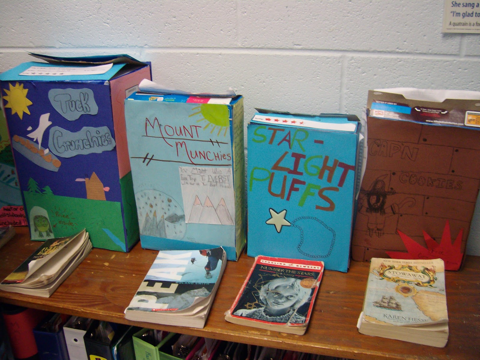 Creative book reports projects