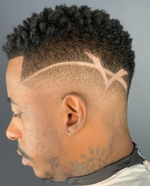 Thiết kế cắt tóc cho người đàn ông da đen