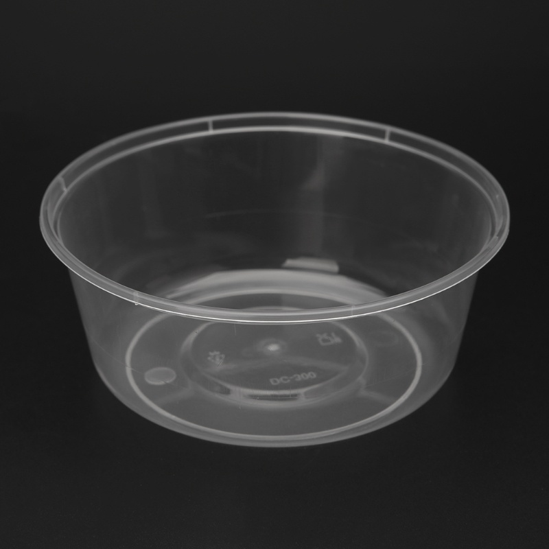 China 300ml Plastic Disposable Lunch Soup Bowl Food Round ...