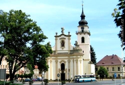 Kostel v Heřmanově Městci.
