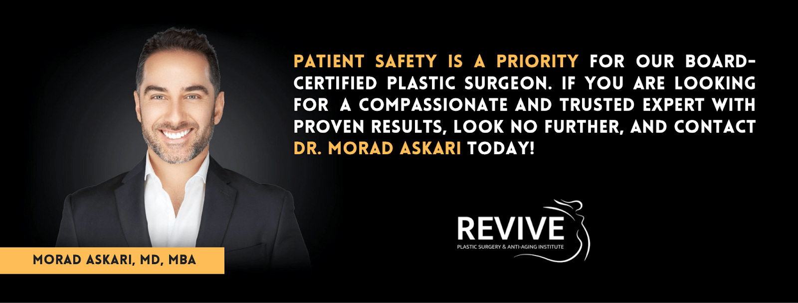 Dr. Morad Askari, Revive Surgery