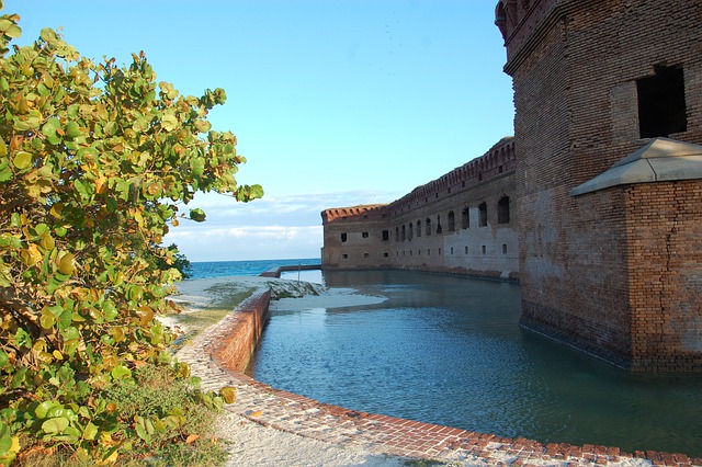 fort jefferson is one of the historical sites in florida