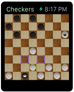 Checkers- games for apple watch
