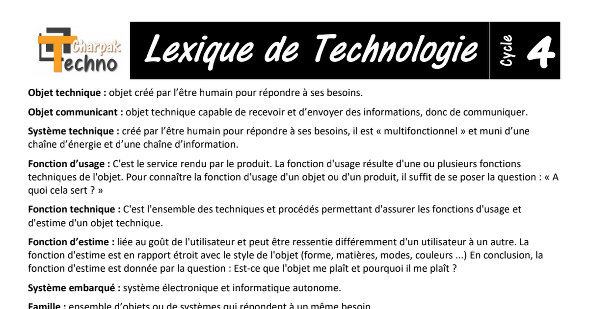 Lexique de Technologie.pdf  Google Drive