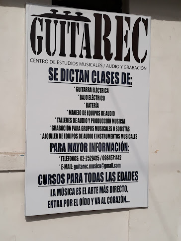 Opiniones de Guitarec en Quito - Tienda de instrumentos musicales