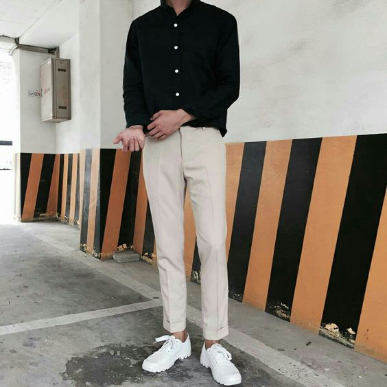 Phối đồ với áo sơ mi đen unisex nam- bạn đã thực sự biết cách?