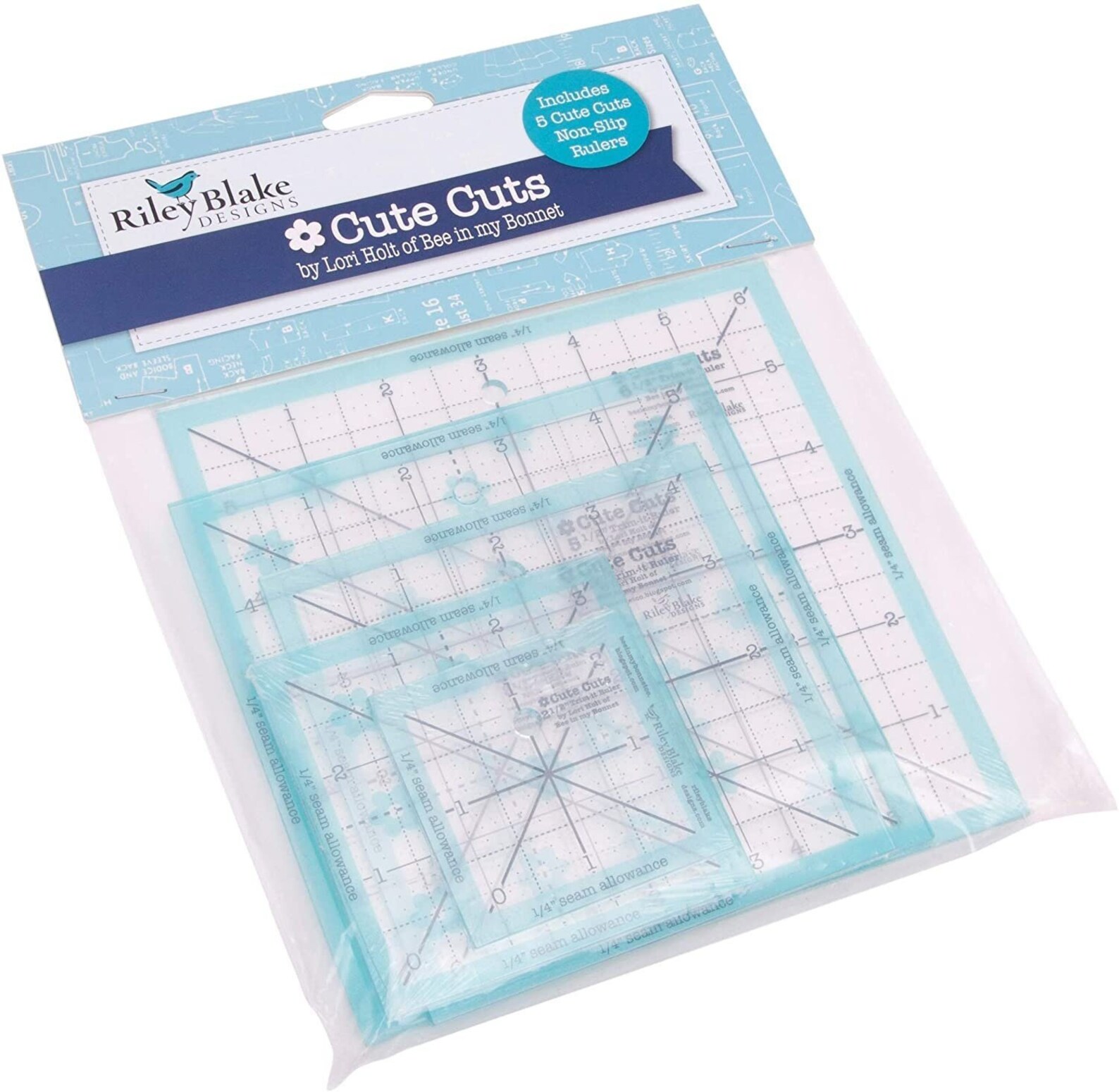 trim-it square ruler set Lori Holt Quilt Kits