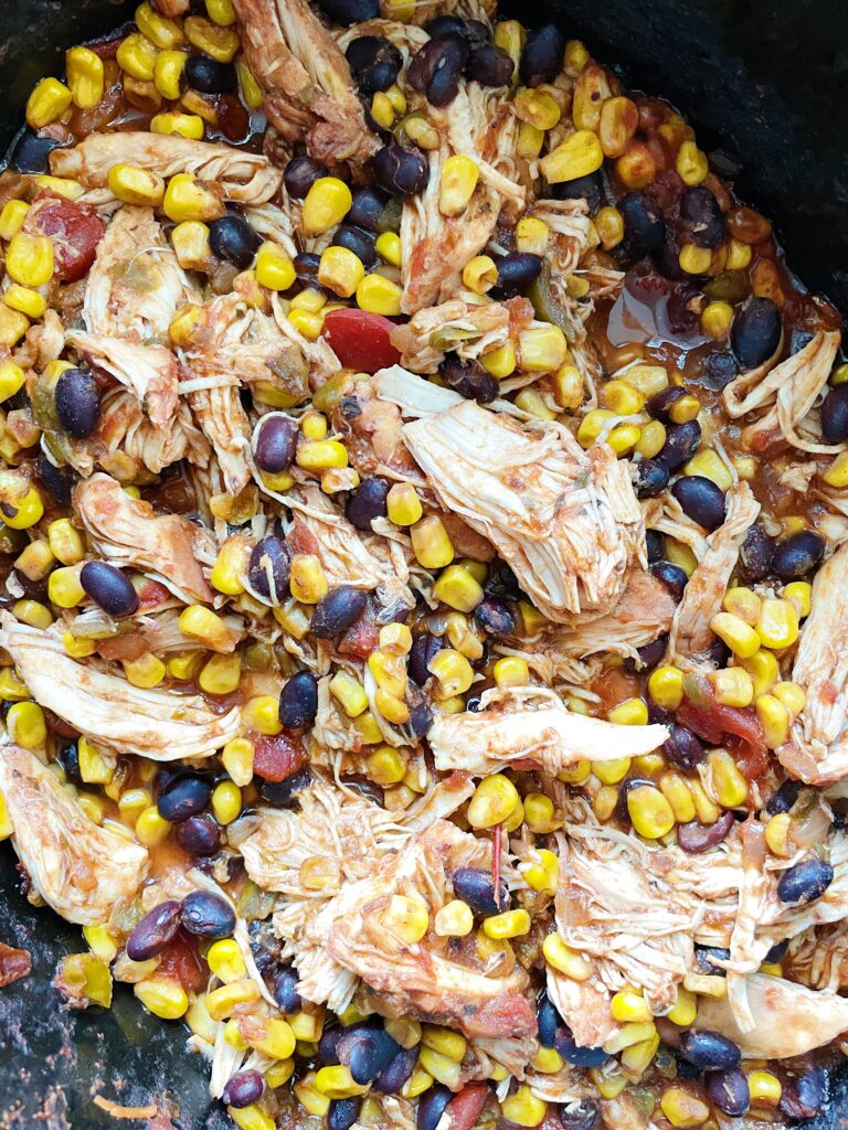 Slow Cooker Taco Chicken | 30-Minute Chicken Recipes