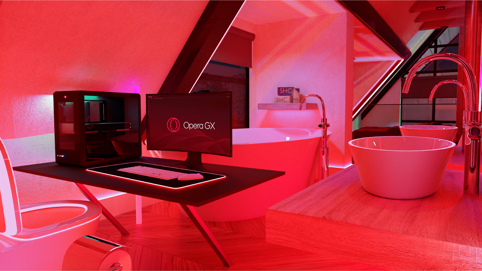 Opera GX browser teases real estate concept for exclusive gaming