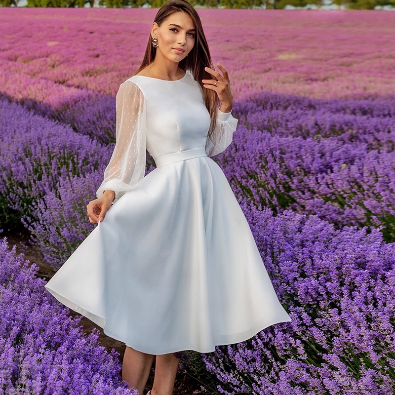 short wedding dress
