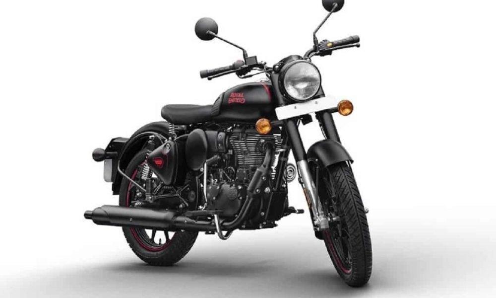 350cc Black Royal Enfield Bullet 350 Motorcycle