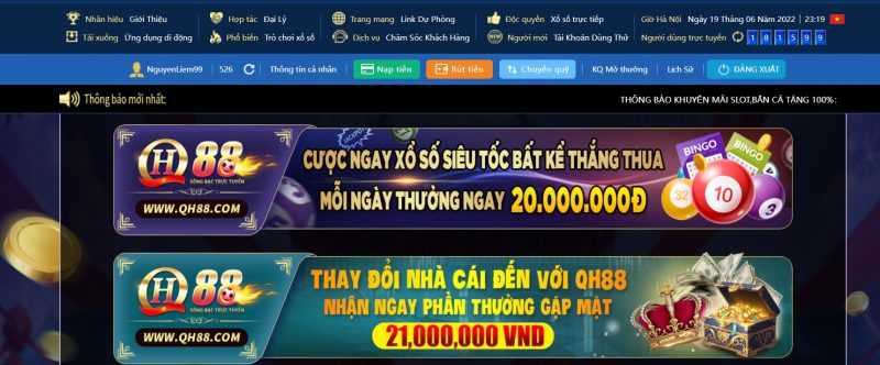 Cược xổ số siêu tốc nhận ngay khuyến mãi thần tốc