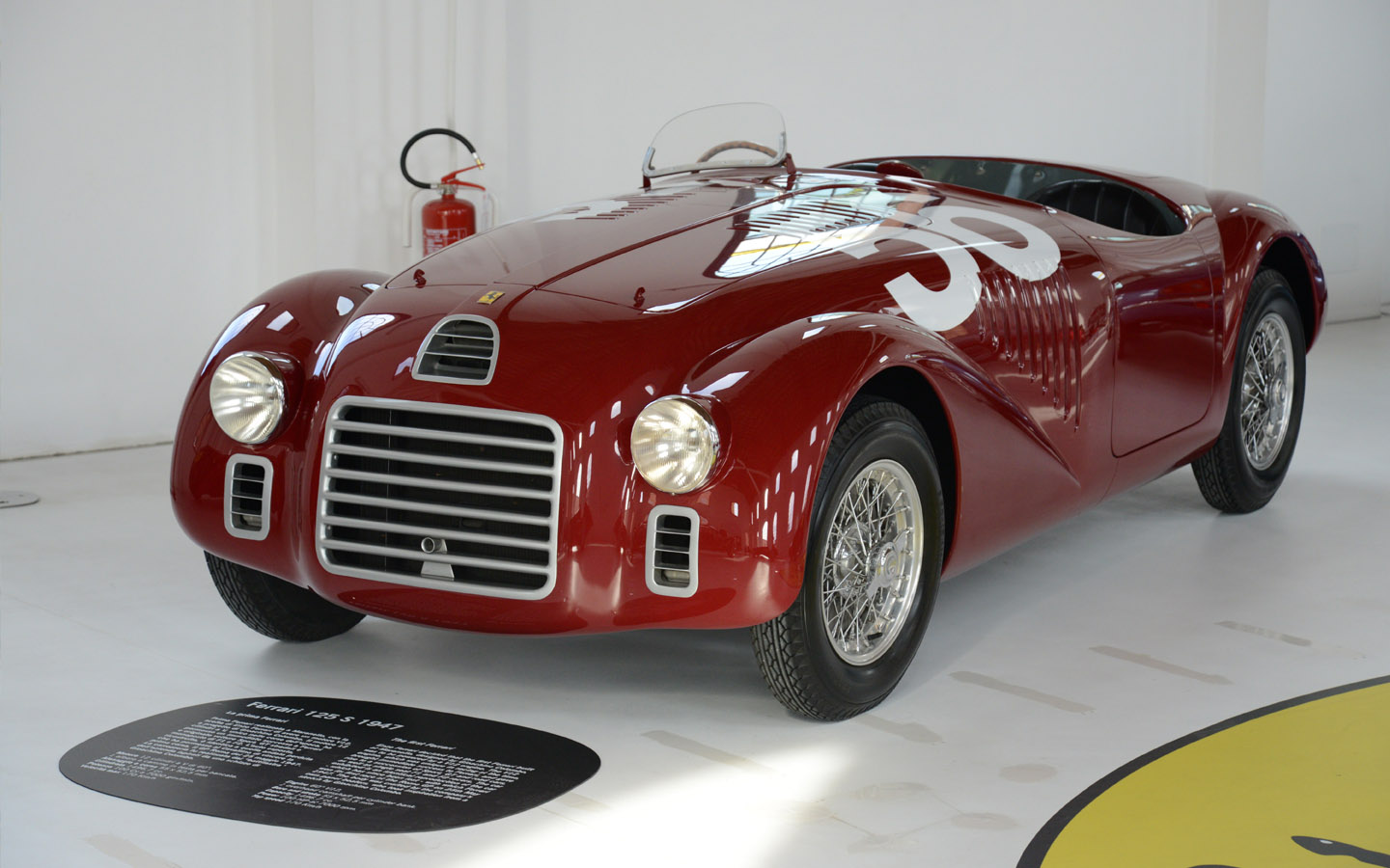 first cars of leading car brands (Ferrari)
