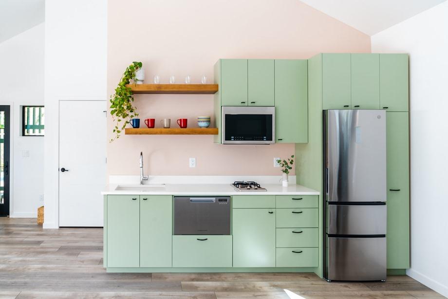ห้องครัวโทนสีเขียวพาสเทล - บ้านไอเดีย เว็บไซต์เพื่อบ้านคุณ