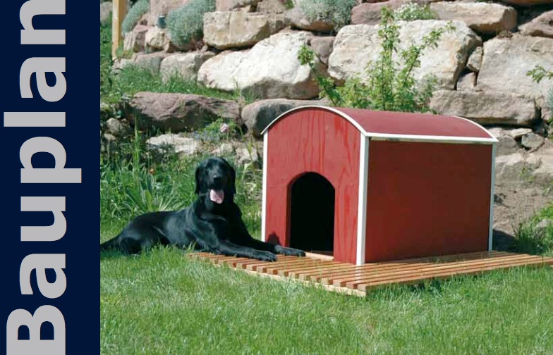 Hundehütte selber bauen / Hundehütte bauen