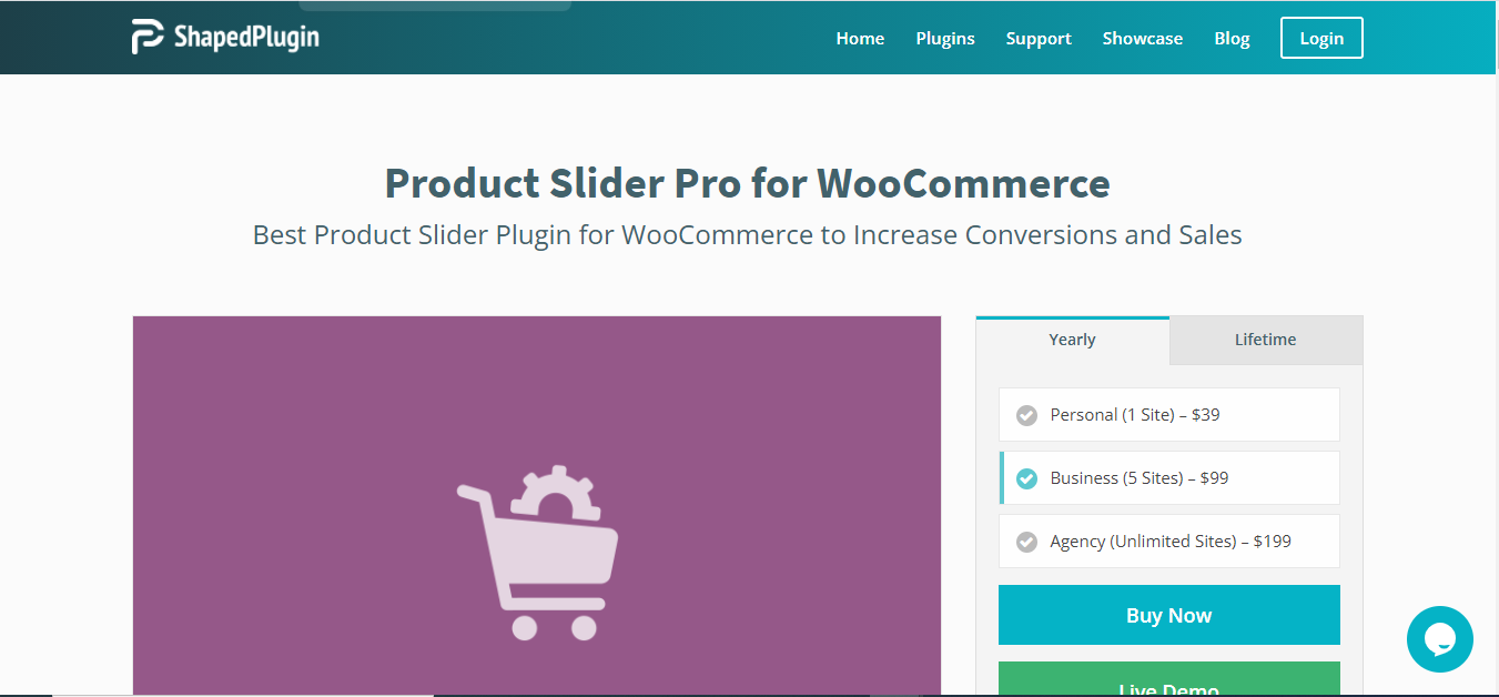 WooCommerce product slider plugins: Product Slider for WooCommerce.