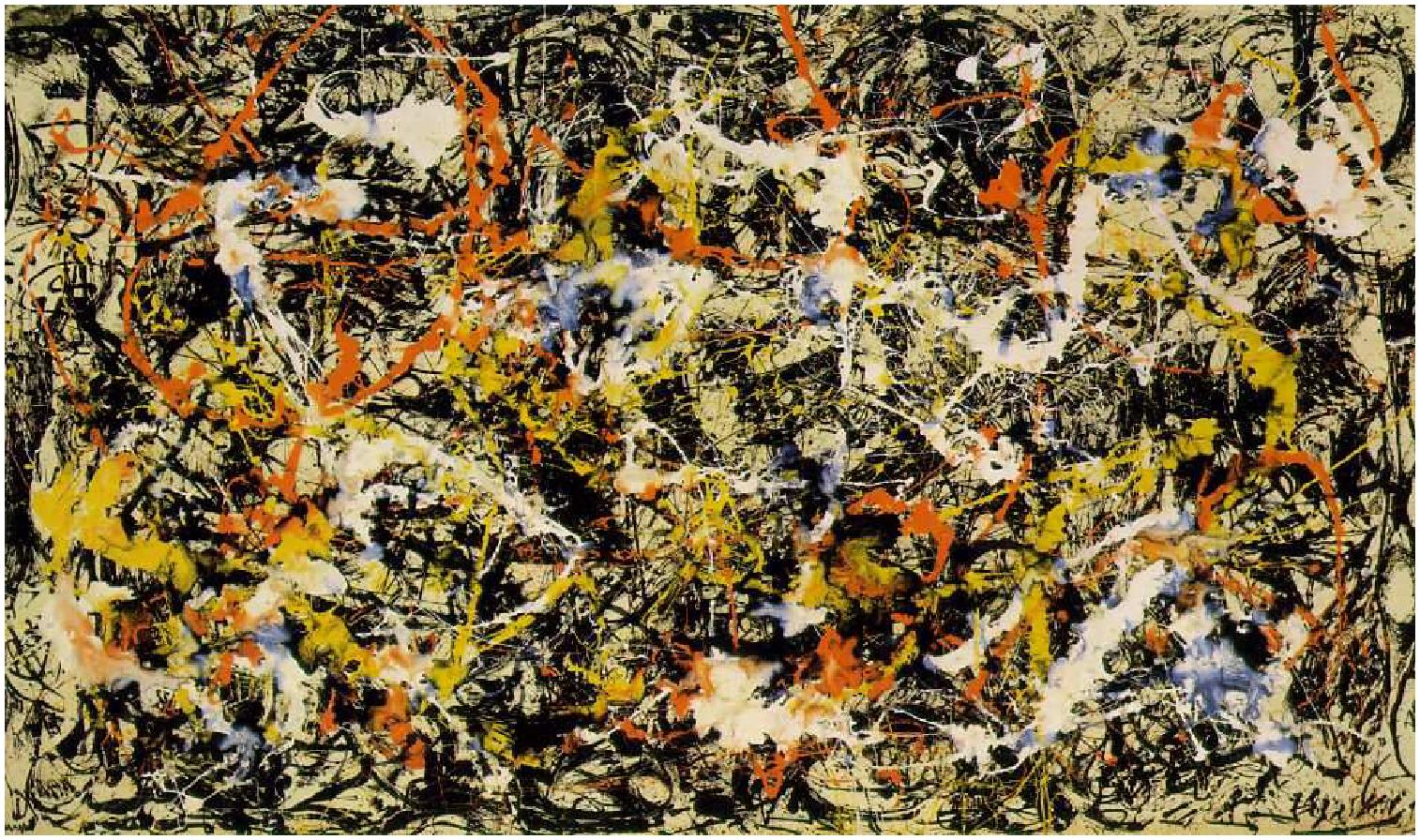 “Convergence,” by Jackson Pollock.