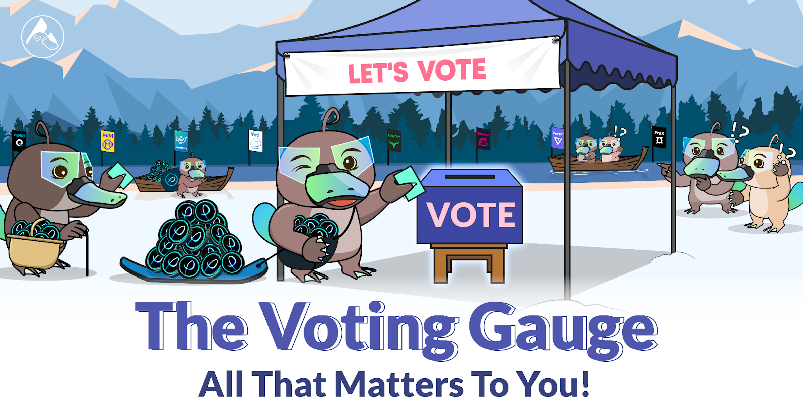 Platypus Finance Voting Gauge