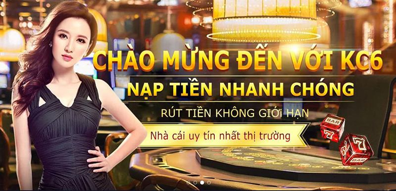 Nạp rút tiền dễ dàng tại KC6